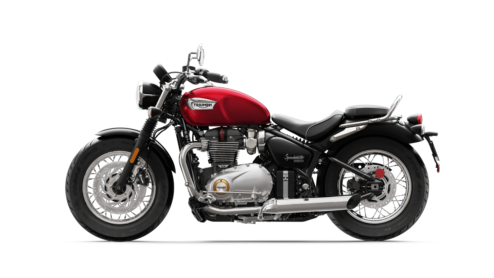 Triumph trình làng Bonneville Speedmaster và Bobber đen nhám mới